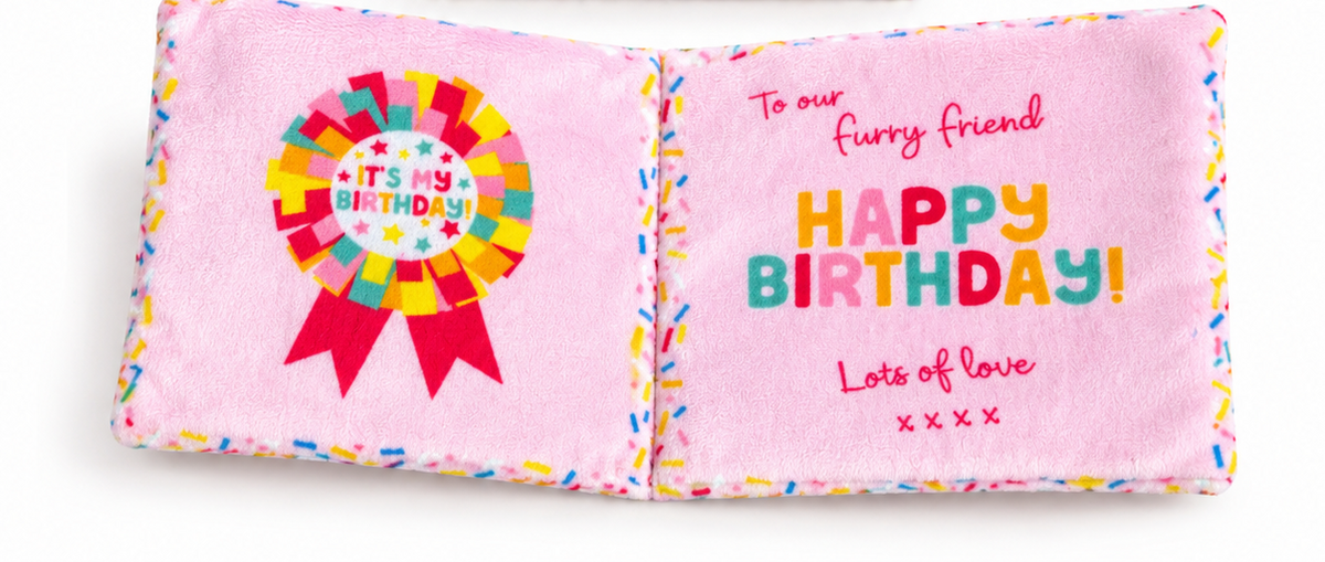 Crinkle Birthday card toy