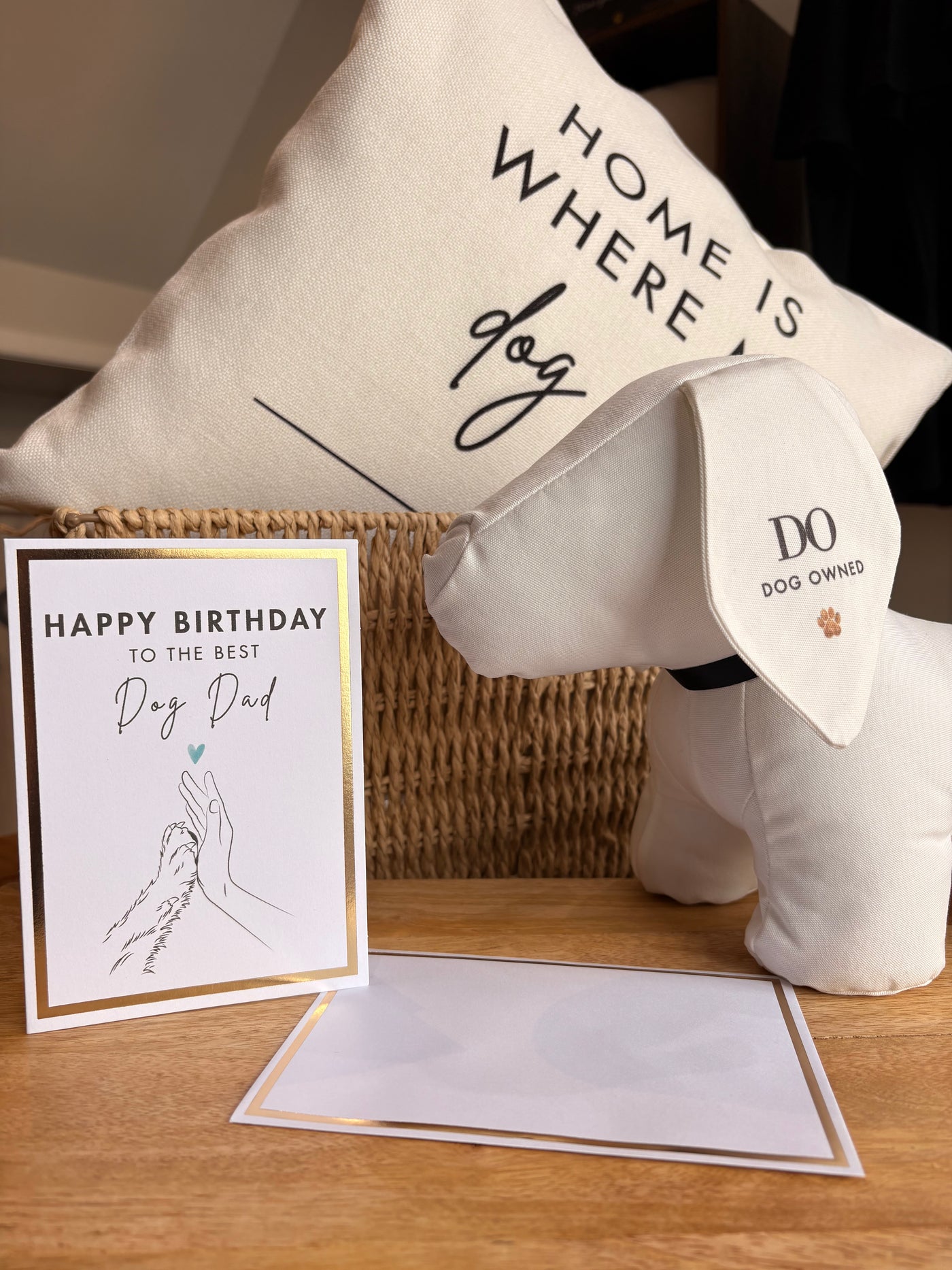 Dog Owned Greetings Card