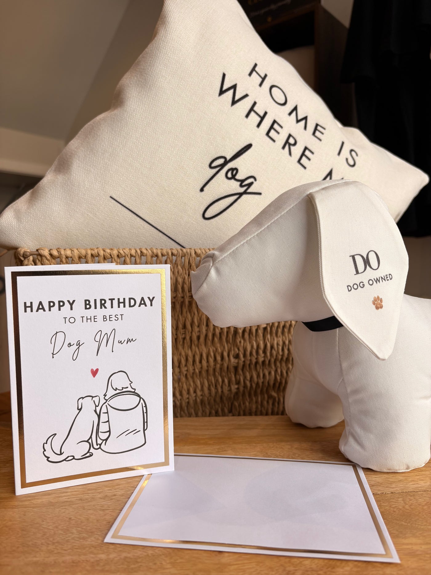 Dog Owned Greetings Card