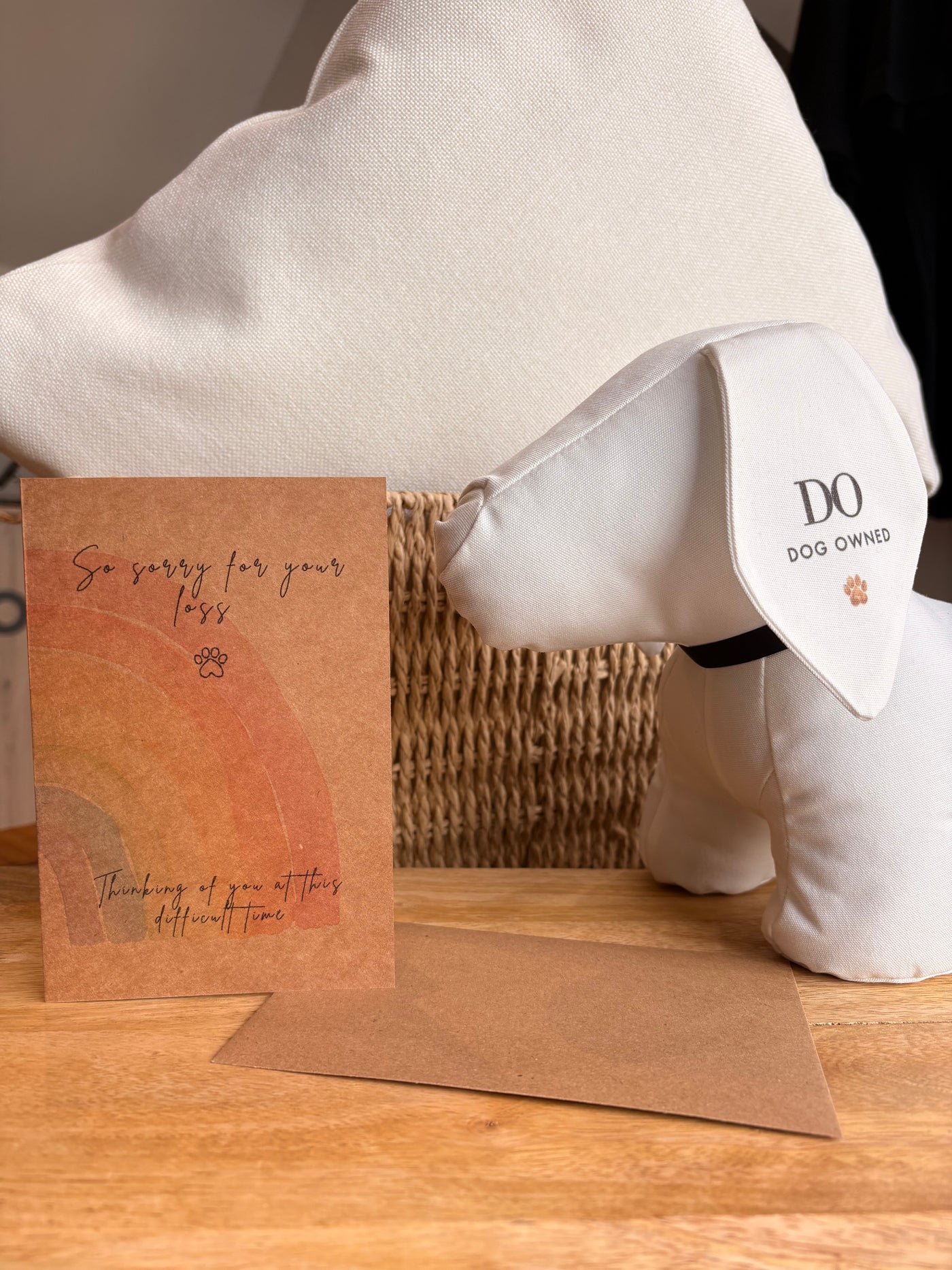 Dog Owned Greetings Card