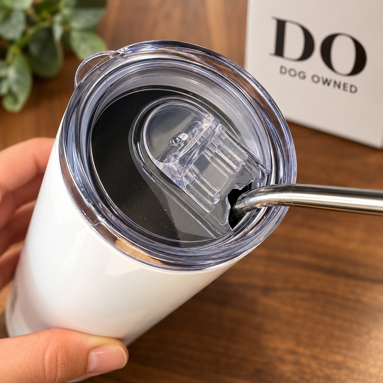 Dog Owned Stainless Steel Tumbler
