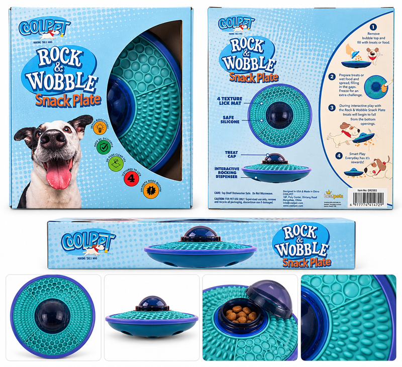 Rock &amp; Wobble Snack Plate