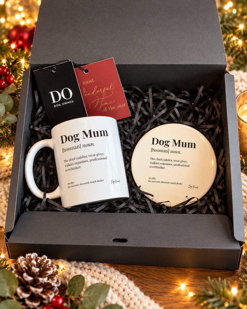 Dog Mum Mug & Coaster Gift Box